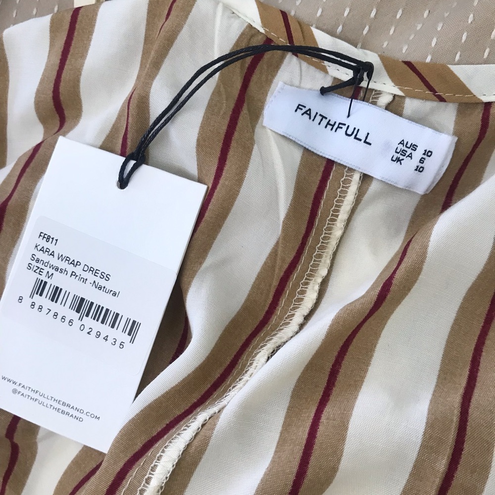 FAITHFULL THE BRAND - Kara Wrap Dress - Medium - Picture 5 of 6